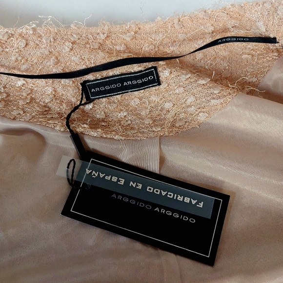 Arggido Arggido bouclé cropped blazer 42/EUXL - US10, NWT - Picture 4 of 11